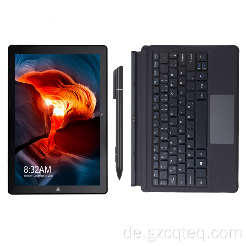 2-in-1-Tablet mit Tastatur und Stift